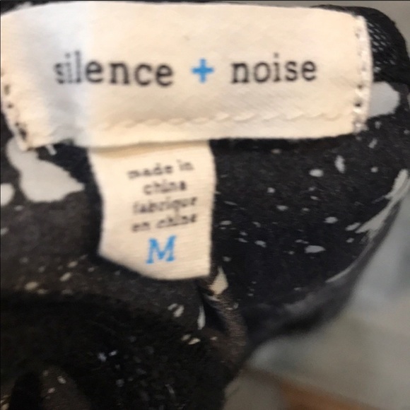 Silence + Noise Pant Splatter Long Vest Size M - Picture 4 of 6